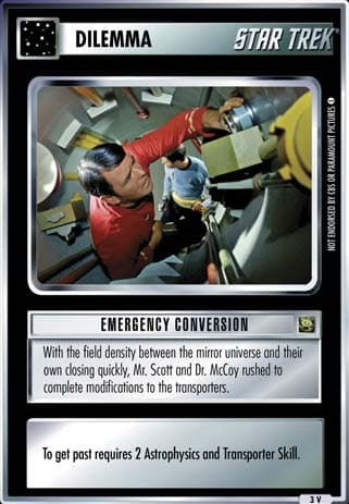 Emergency Conversion