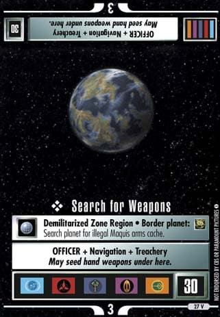 Search for Weapons