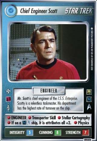 Chief Engineer Scott