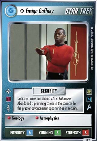 Ensign Gaffney