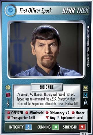 First Officer Spock