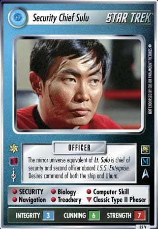 Security Chief Sulu
