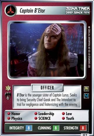 Captain B'Etor