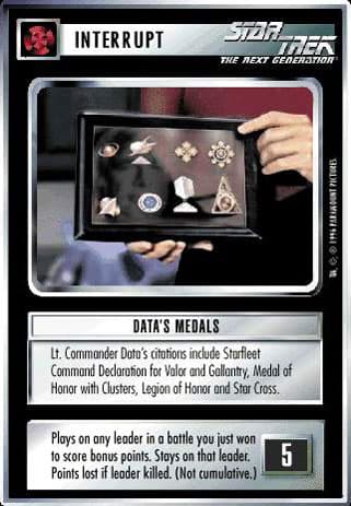 Data's Medals