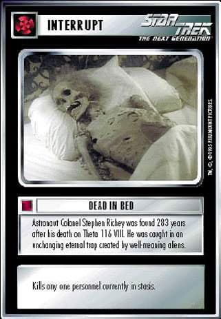 Dead in Bed
