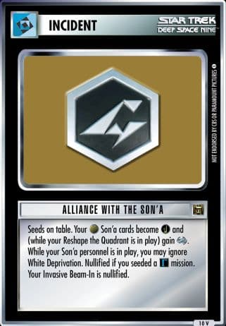 Alliance with the Son'a
