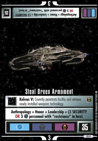 Steal Breen Armament