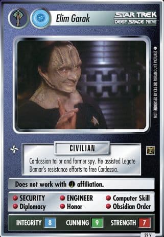Elim Garak (Dogs of War)