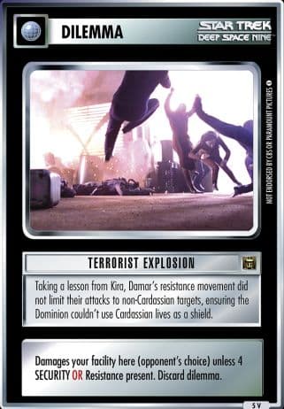 Terrorist Explosion