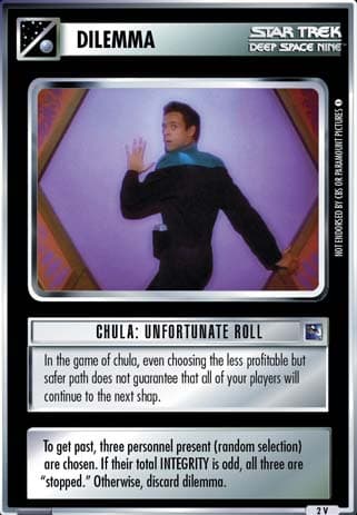 Chula: Unfortunate Roll 2E (Favor the Bold)