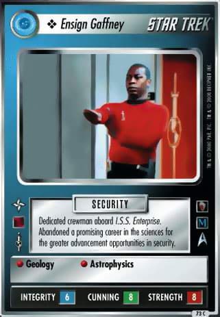 Ensign Gaffney