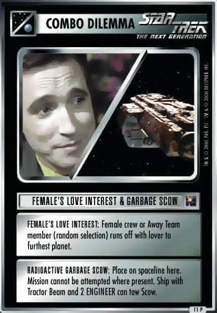 Female's Love Interest & Garbage Scow