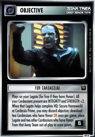 For Cardassia!