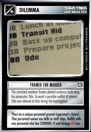 Framed for Murder