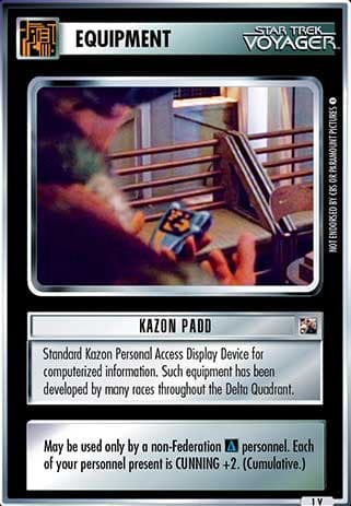 Kazon PADD
