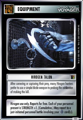 Hirogen Talon