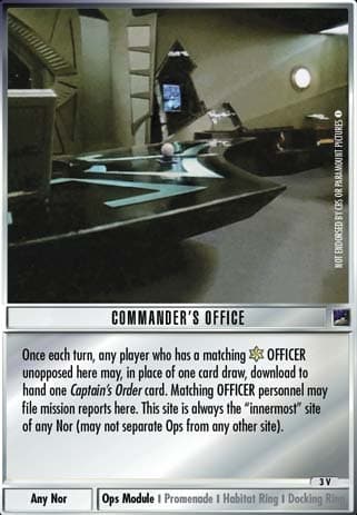 Commander's Office