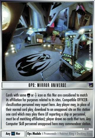 Ops: Mirror Universe