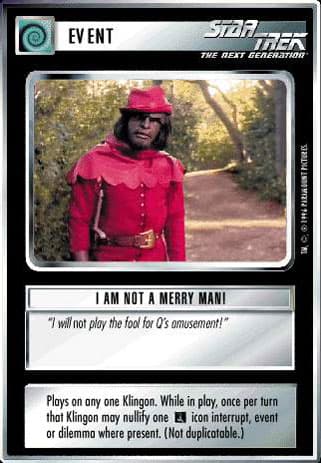 I Am Not a Merry Man!