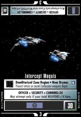 Intercept Maquis