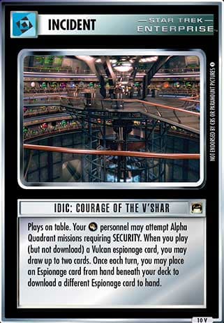 IDIC: Courage of the V'Shar