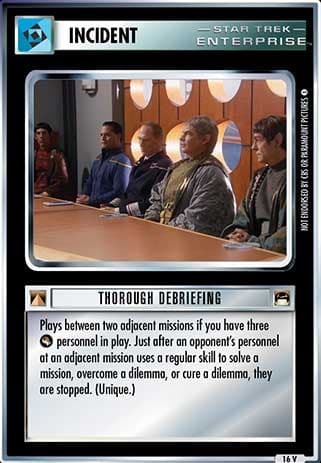 Thorough Debriefing