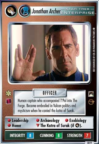 Jonathan Archer (Live Long and Prosper)
