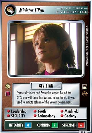 Minister T'Pau