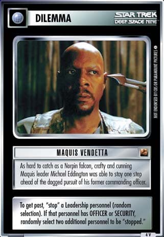 Maquis Vendetta 2E (Dangerous Missions)