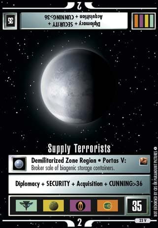 Supply Terrorists