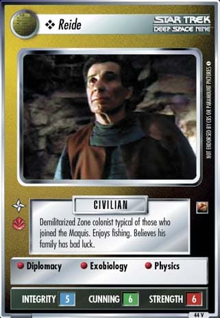 Reide 2E (Necessary Evil)