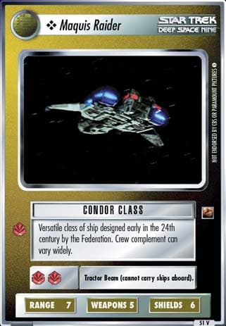 Maquis Raider 2E (Energize)