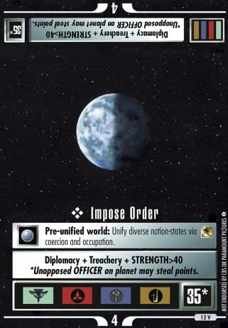Impose Order