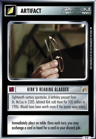 Kirk's Reading Glasses