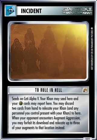 To Rule in Hell