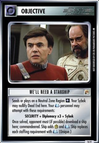 We'll Need a Starship