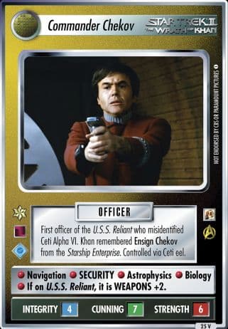 Commander Chekov (Paradise Lost)