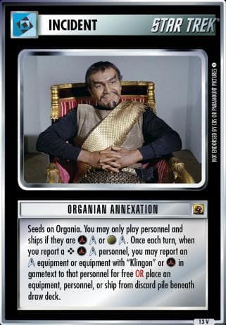 Organian Annexation