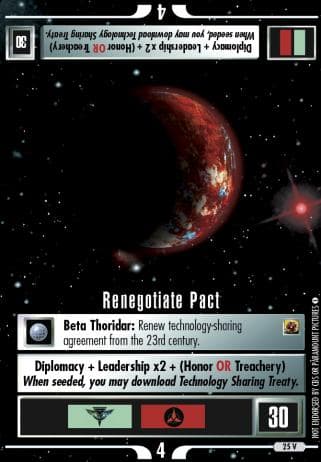 Renegotiate Pact