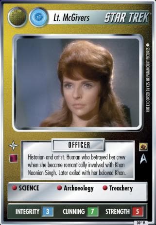 Lt. McGivers