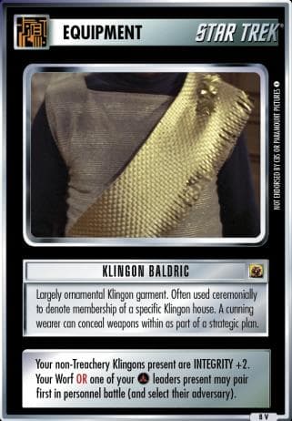 Klingon Baldric