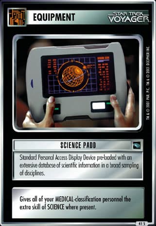Science PADD (Voyager)