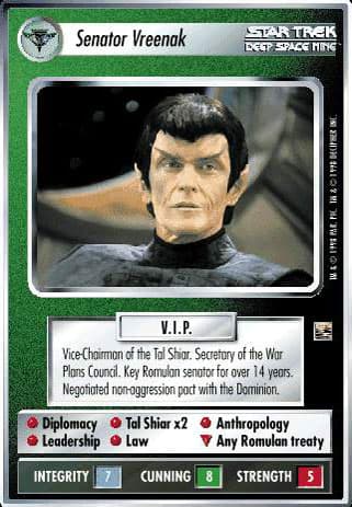 Senator Vreenak