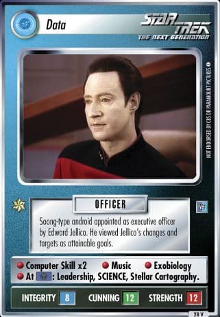 Data (Showdown: Four Lights)