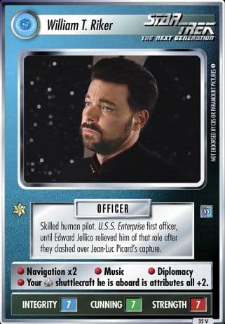 William T. Riker (Showdown: Four Lights)