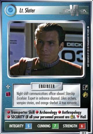 Lt. Slater