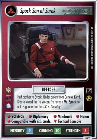 Spock Son of Sarek