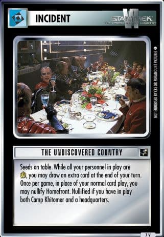 The Undiscovered Country
