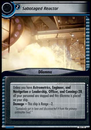 Sabotaged Reactor 2E