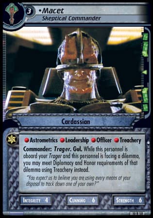 Macet 2E (Skeptical Commander)
